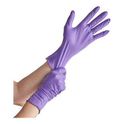 Medium Nitrile Exam Gloves Purple - Sritrang (1000/case)