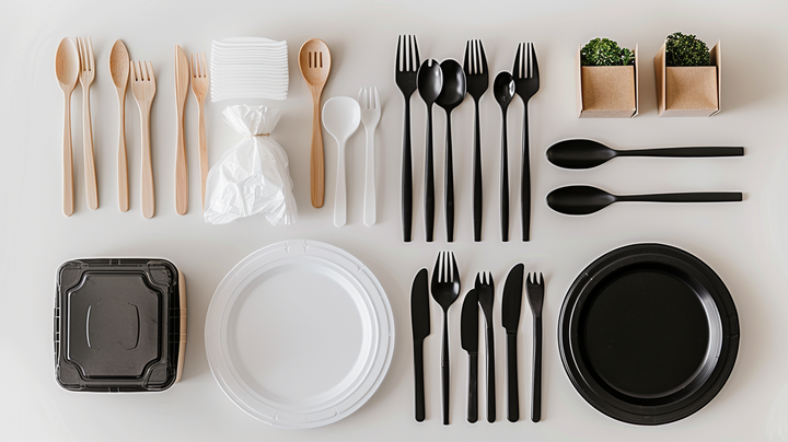 Disposable Cutlery Tableware Napkins Wooden - EXP Supplies