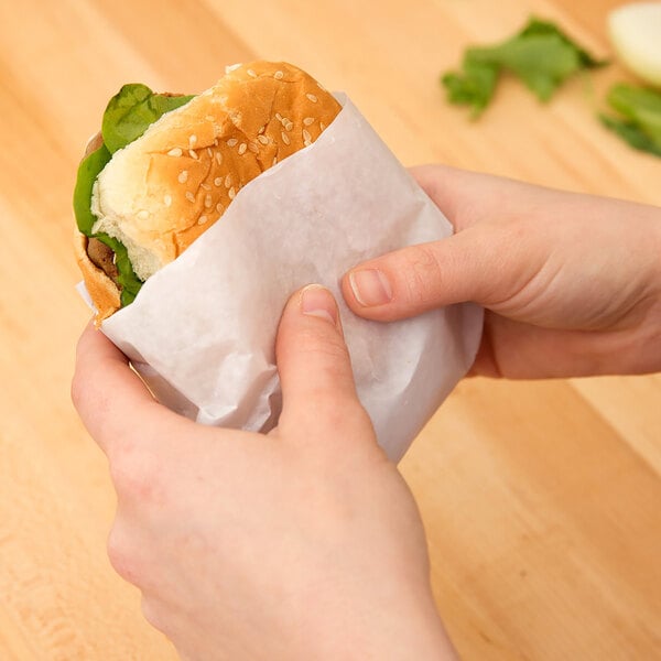 10" x 15" Wax Paper - Norpak (4000/case)