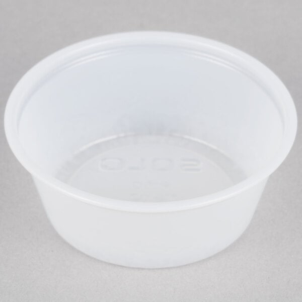 1.5 oz Soufflé Cup Trans – Karat (2500/case)