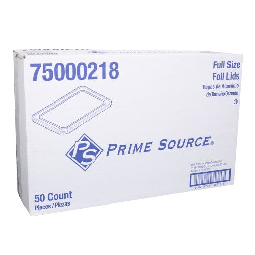 Aluminum Full Lid - Prime Source (50/case)