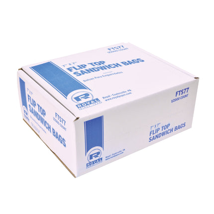 7x7 Sandwich Bag – 2000/case - Amer Care Royal