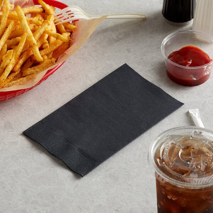 2 Ply Dinner Napkin 15x17 Blk – Amer Care Royal