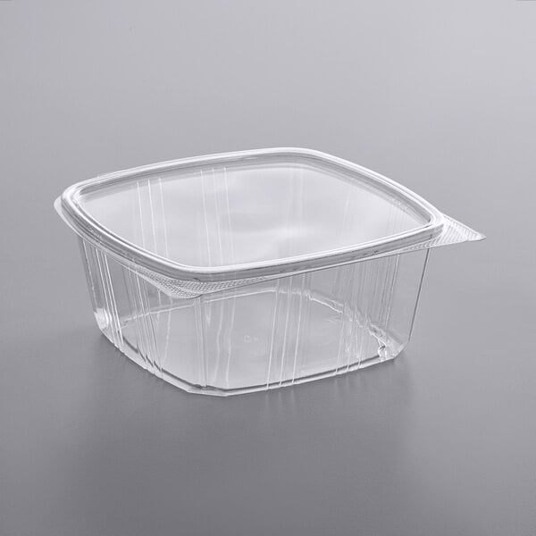 64 oz Deli Container Hinged - Genpak (100/case)
