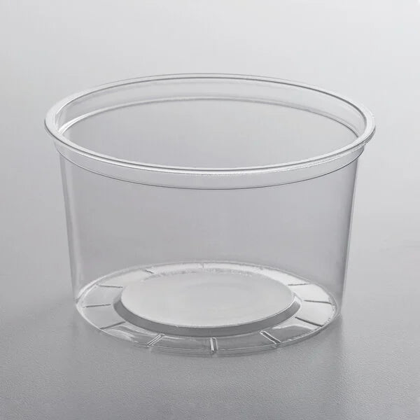 16 oz PET Deli Container - Placon (500/case)