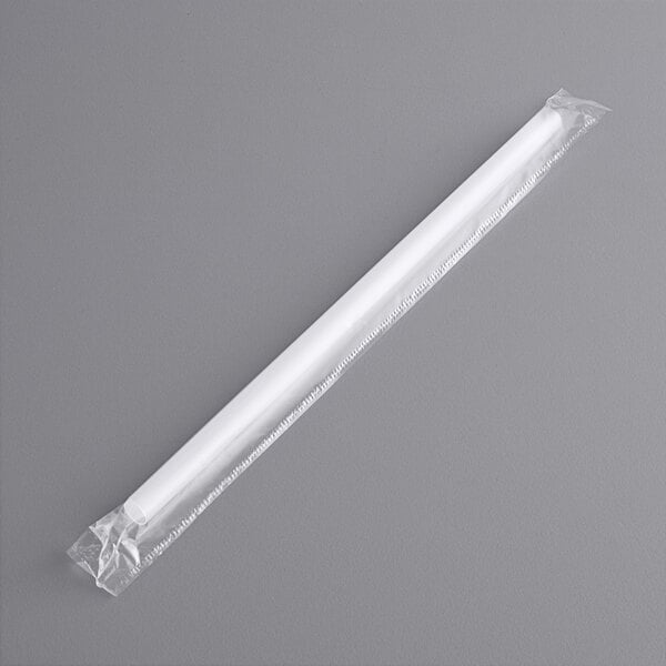 7.75" Giant Clear Straw - Karat (2000/case)