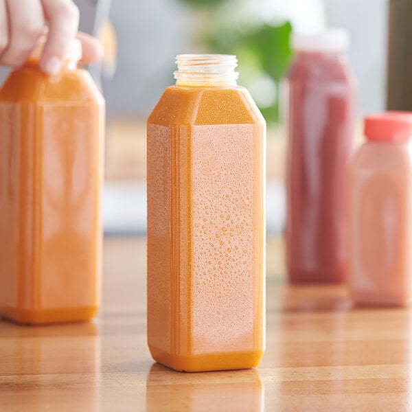 16 oz PET Clear Bottle - MVP (160/case)