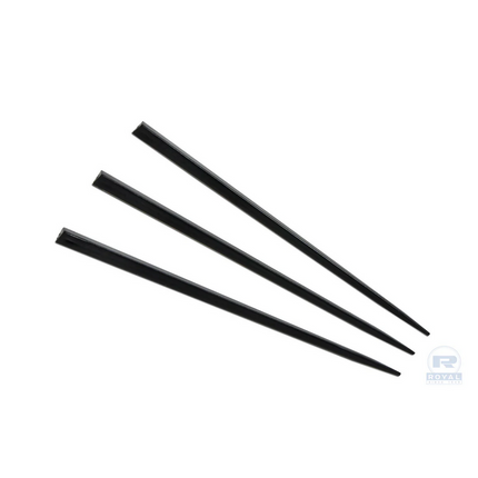 Prism Picks Black, 4" Polystyrene - ACR - 2500 cs