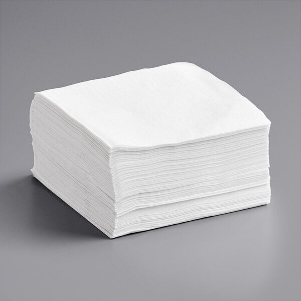 Novex  13x12 Off Fold Napkin White – Nova
