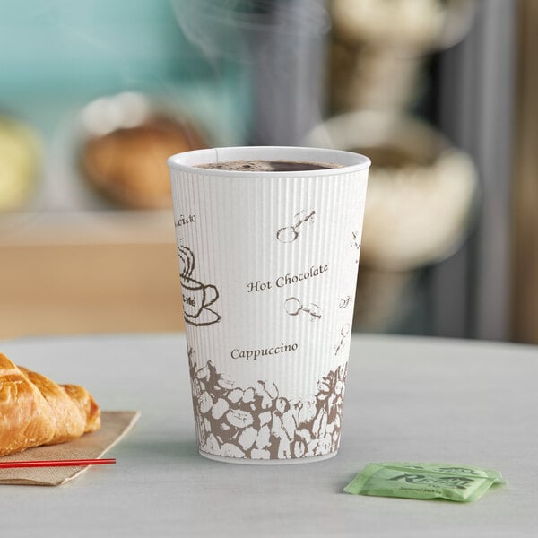 12X16G - Cafe G Print Foam Cup - Dart (1000/case)