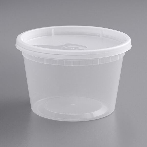 16 oz PP Deli Container - Placon (500/case)