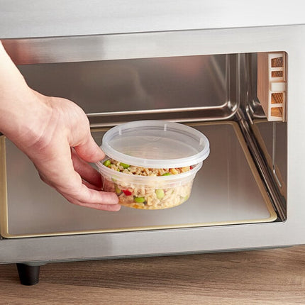 8 oz Clear PP Deli Container - Placon (500/case)