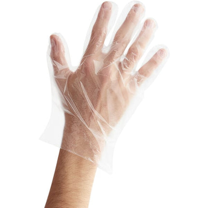 Large Vinyl Glove Clear - Vinyl (1000/case)