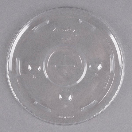 32 oz Clear Straw Slotted Lid - Dart (500/case)