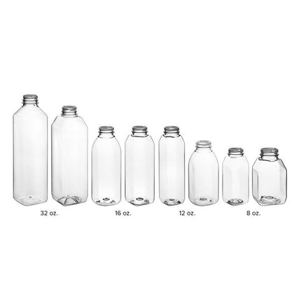 16 oz PET Clear Bottle - MVP (160/case)
