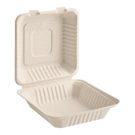 8x8 Fiber Hinged - Responsible (200/case)