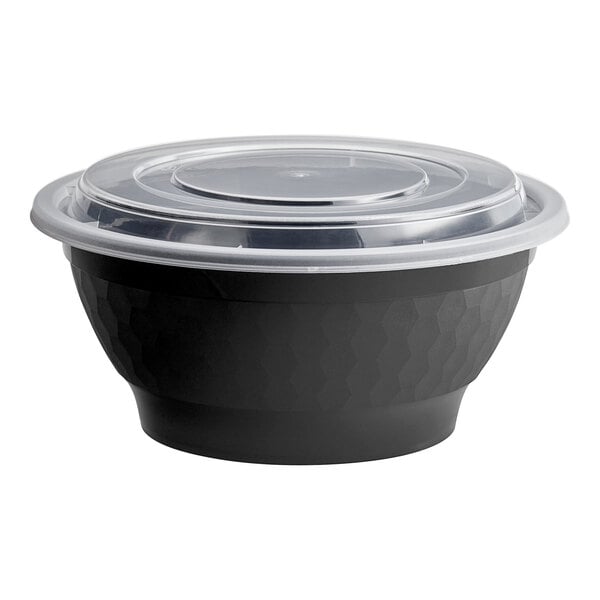 50oz Microwaveable Noodle Bowl with Insert and Lid, 90 bowls, 90 lids, and 90 inserts - CGS (90/case)