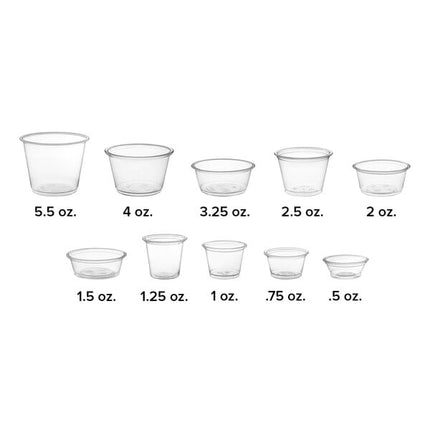 2 oz Souffle Cup PP Trans – Karat (2500/case)