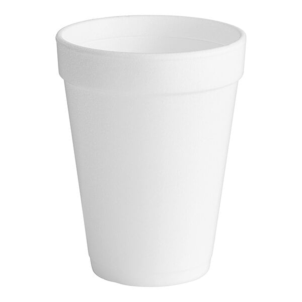 14 oz White Foam Cup - Dart (1000/case)
