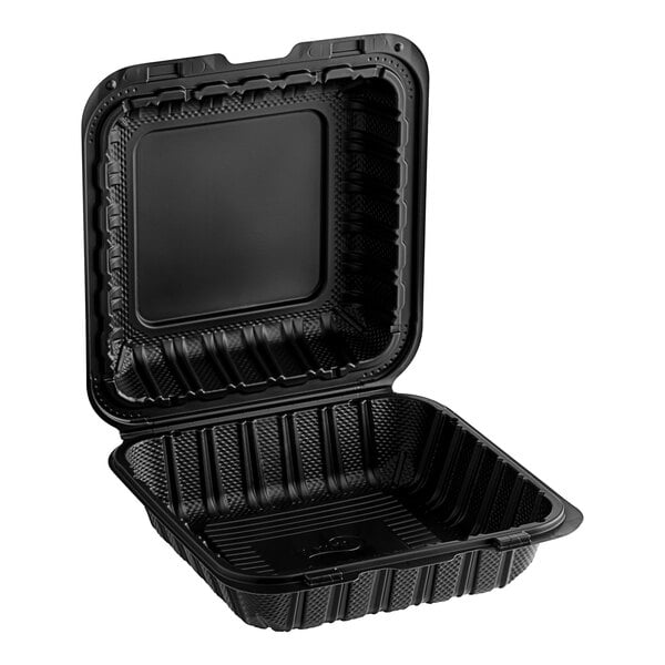 8X8 1 CMPT Mineral BLACK - (150/case)