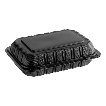 9x6 Hinged Cont Blk Clear Lid - Anchor (120/case)