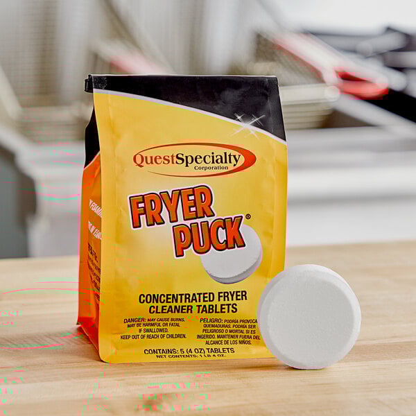 4 FRYER PUCK TABLETS 4-OZ - Prime SOurce (30/case)