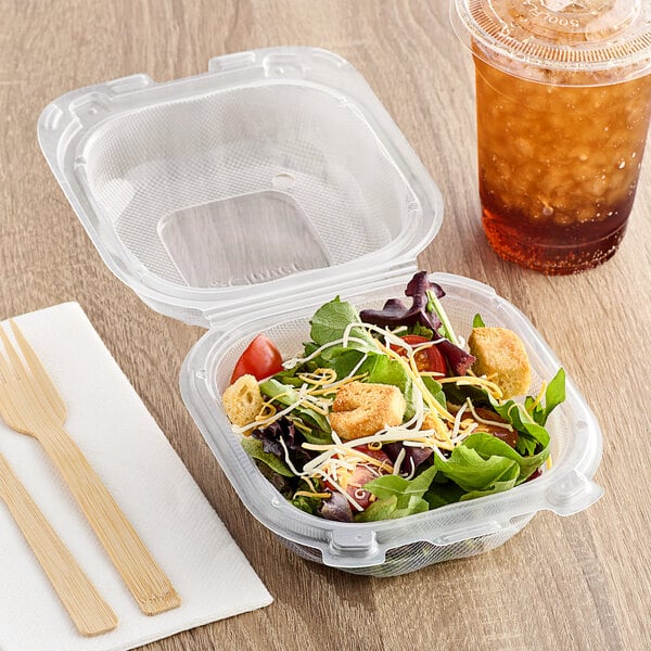 6x6x3 Hinged Cont - Genpak (500/case)