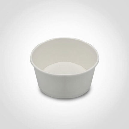 8 oz White Paper Soup Cup – Empress (500/case)