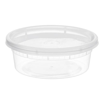 8 oz Clear PP Deli Container - Placon (500/case)