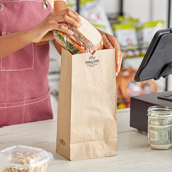 8 lb Bag Kraft - Duro