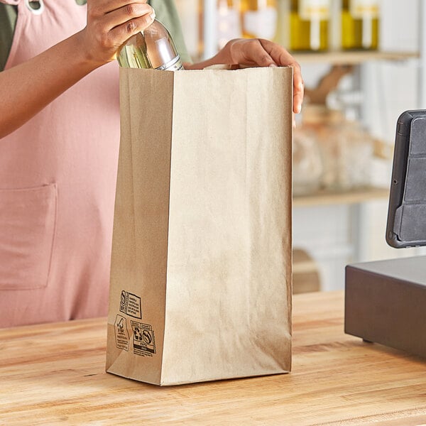 20lb Tall Bag Kraft – Duro (500/case)