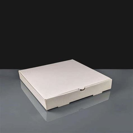 Nemco 12inch White Plain Pizza Box White B Flute image 0