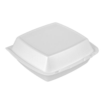 Hinged Container Foam 8x8 - 200/Case
