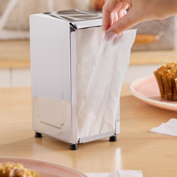 Tall Fold Napkin White -  (10000/case)