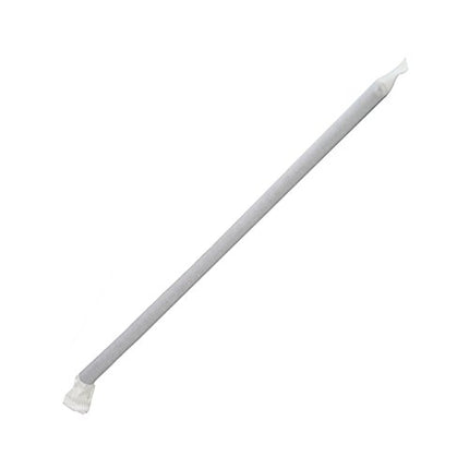 7.75" Jumbo Straws (5mm) Paper Wrapped Black - Karat (1000/case)