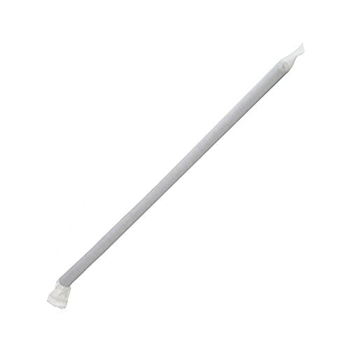 7.75" Jumbo Straws (5mm) Paper Wrapped Black - Karat (1000/case)