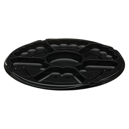 16" Lazy Susan Tray 1 Compartment - Pactiv (50/case)