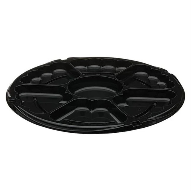 16" Lazy Susan Tray 1 Compartment - Pactiv (50/case)