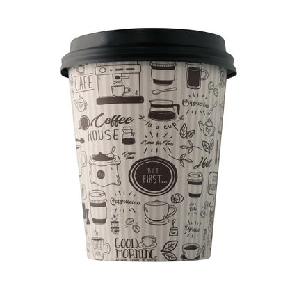 20 oz Coffee Cup Good Day Print  500/cs - Empress (500/case)