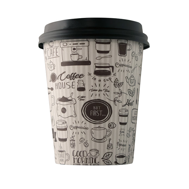 16 oz Coffee Cup Good Day Print - Empress (1000/case)