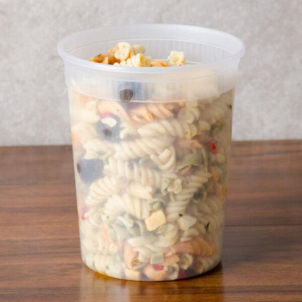32 oz Sello Plus Deli Container Clear - Darnel (240/case)