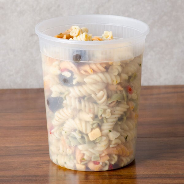32 oz Sello Plus Deli Container Clear - Darnel (240/case)