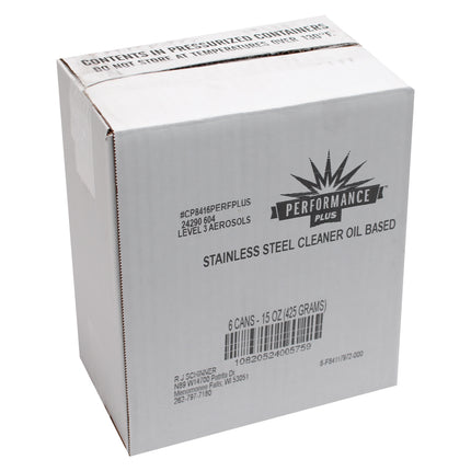 Performance Plus - P841 - Oil Base Stainless Steel Polish Aerosol 6 / 15 oz