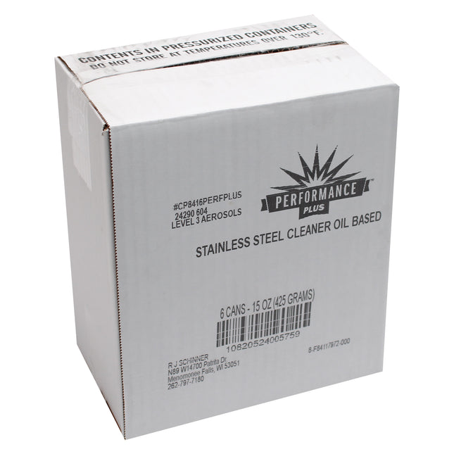Performance Plus - P841 - Oil Base Stainless Steel Polish Aerosol 6 / 15 oz