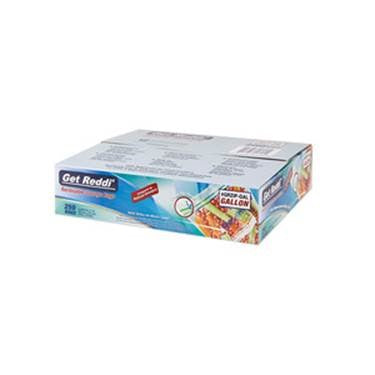 Double Zip Reclosable Gallon Bag 10.56" X 11" LDPE Clear - IBS - 250/cs