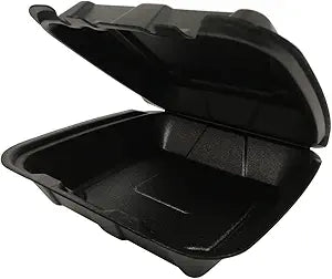 8x8x3 Hinged 1 Comp Cont - Ecopax (200/case)