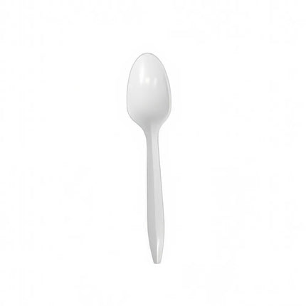 Medium Weight Teaspoon - White - Empress (1000/case)