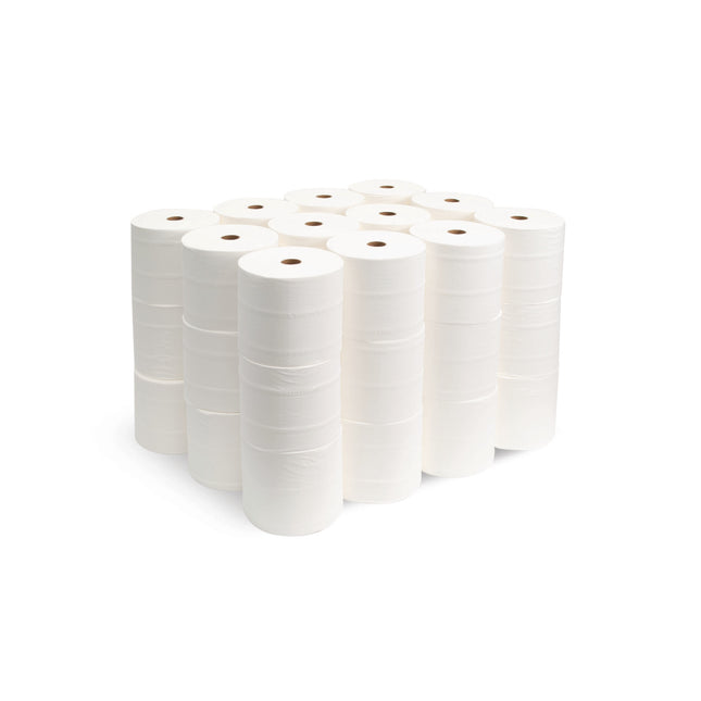 Morcon - M1000 - 0.875" Core White Bath Tissue 3.9" X 4" 2-Ply 1000 Sheets 36 / cs