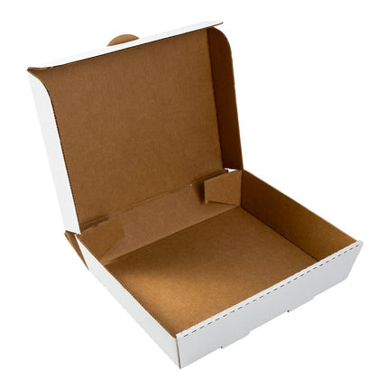 13x10.88x4 Deep Half Pan Corrugated Catering Box - Amer Care Royal (50/case)
