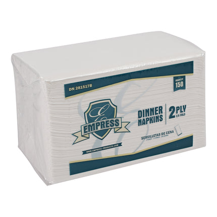 2 PLY 1/8 Fold Dinner Napkin - Empress (3000/case)